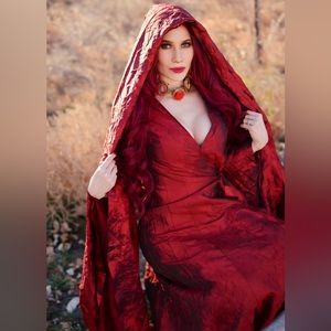 GOT Melisandre Cosplay robe